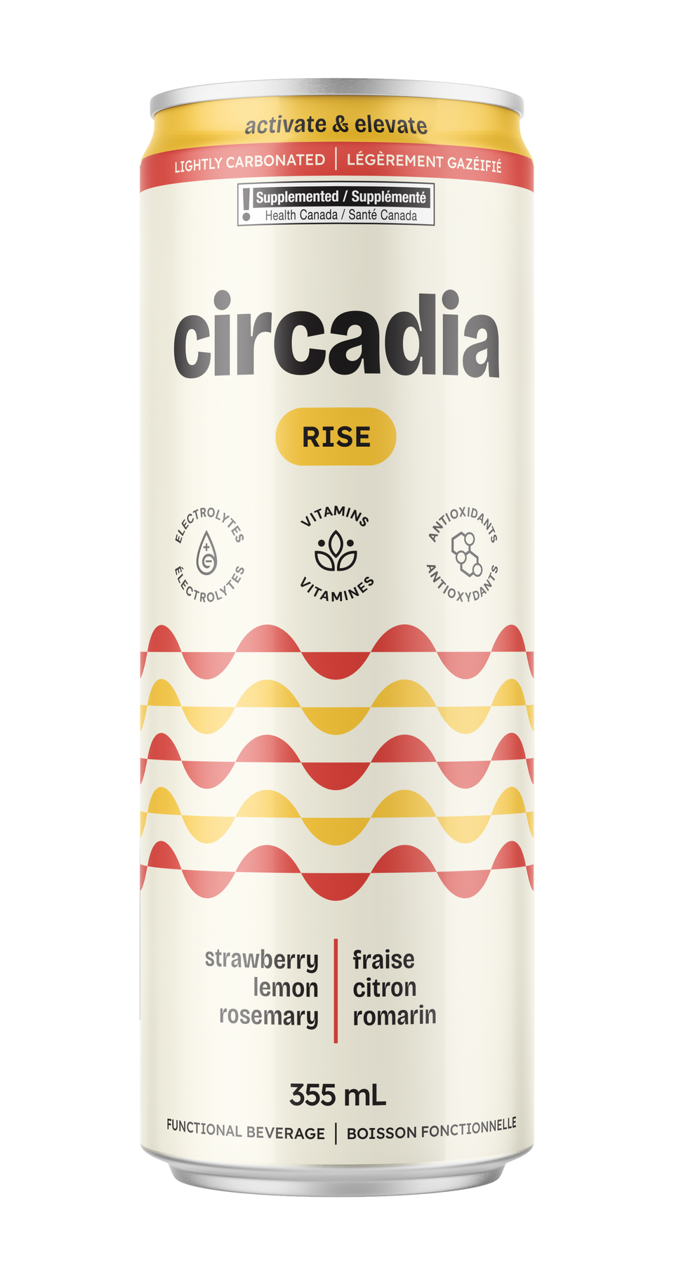 Rise — Strawberry Lemon Rosemary